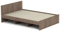 Кровать двуспальная К-14 (СМ 160х200) комплектуется настилом ( 160х200 , ЛДСП , венге , без подъемного мех. , без ящиков , без матраса (Ромис) ) в Нижнегорске от производителя 