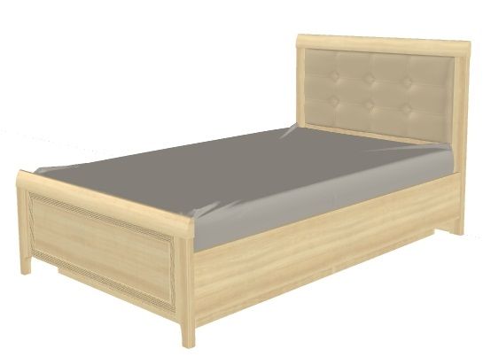 Фото Кровать двуспальная Карина КР-1032 (СМ 140х200) с подъемным механизмом от производителя Лером в Нижнегорске по цене 42 700 ₽