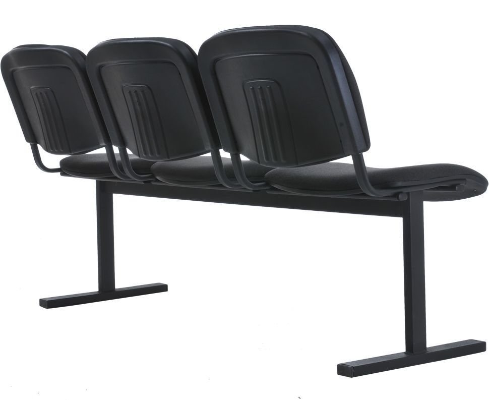 Фото Секция кресел Изо 3-х местная (на раме) от производителя Фабрикант в Нижнегорске по цене 10 090 ₽