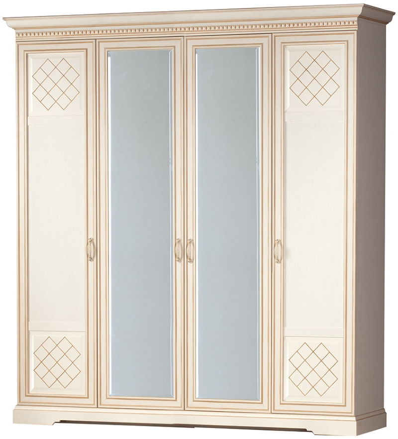 Фото Шкаф Парма 814 (207) четырехдверный от производителя Яна в Нижнегорске по цене 89 970 ₽