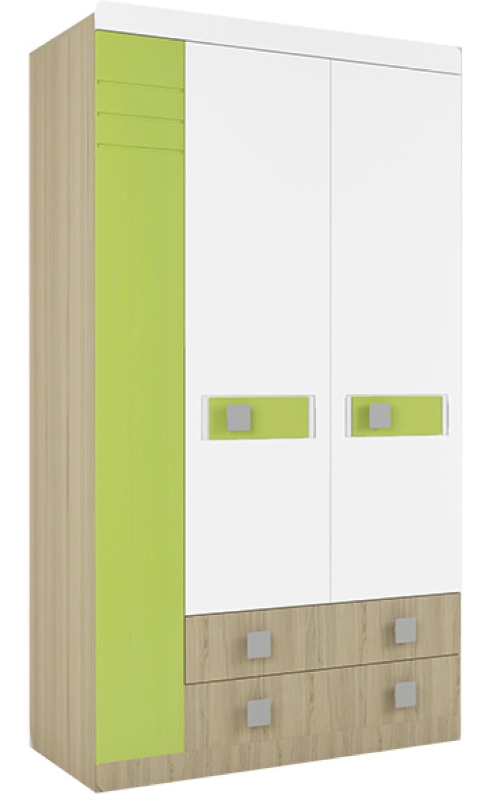 Фото Шкаф Стиль 25 (115) трехдверный от производителя Аквилон в Нижнегорске по цене 46&nbsp;610 ₽