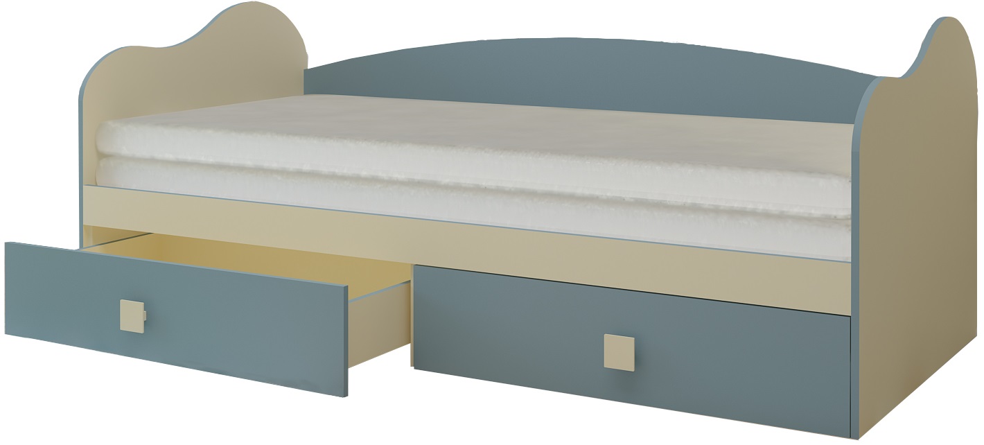 Фото Кровать-тахта Радуга (СМ 80х200) от производителя Горизонт в Нижнегорске по цене 13 460 ₽