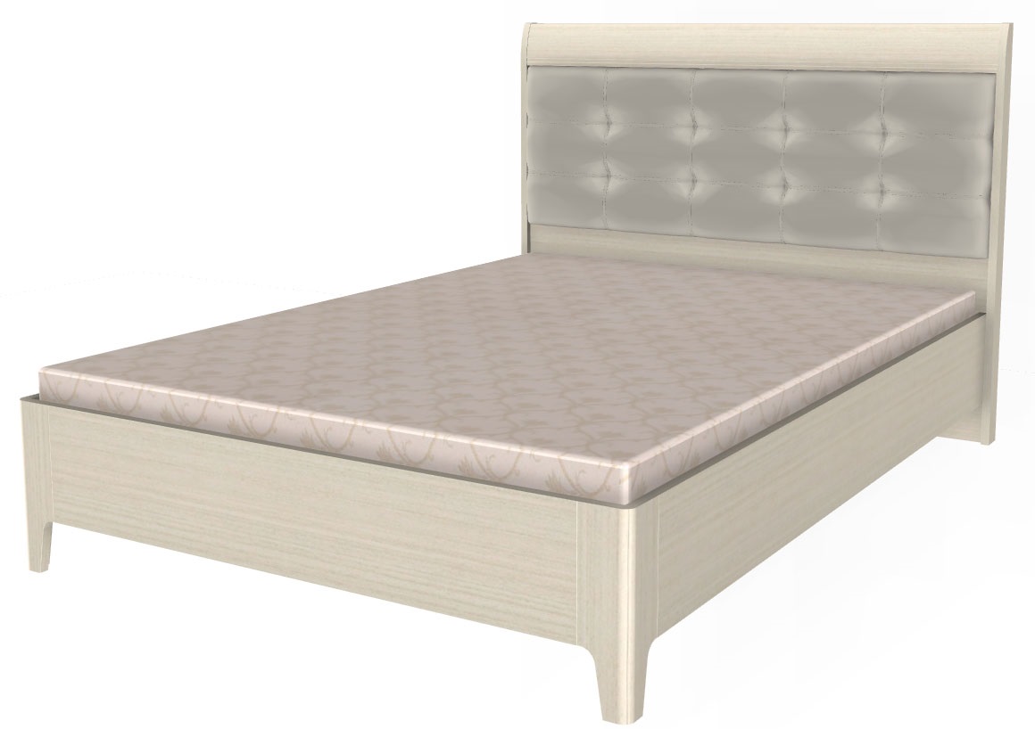 Фото Кровать двуспальная Камелия КР-2072 (СМ 140х200) с ламельным основанием от производителя Лером в Нижнегорске по цене 33&nbsp;770 ₽
