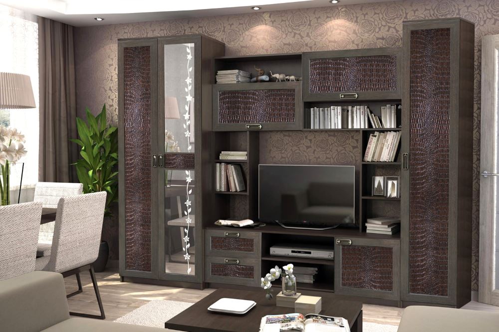 Фото Стенка Аллегро вар.№6 Кайман (Caiman) от производителя Диал в Нижнегорске по цене 25&nbsp;150 ₽