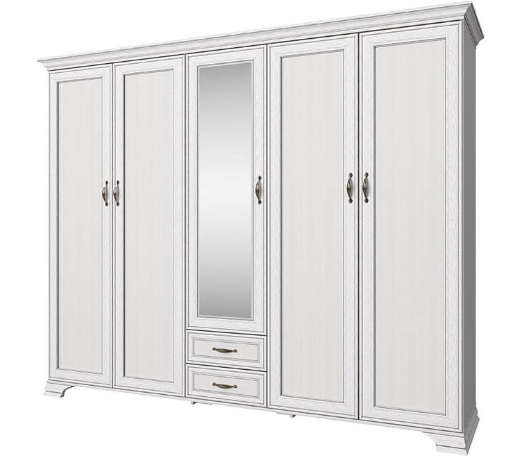 Фото Шкаф 5DG2SZ Тиффани (Tiffany) (259) пятидверный от производителя Анрэкс в Нижнегорске по цене 108 200 ₽