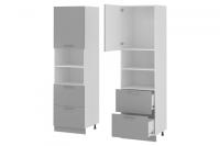 Кухня Бронкс пенал П-62 (белый, бетон,(Леко)) в Нижнегорске от производителя 