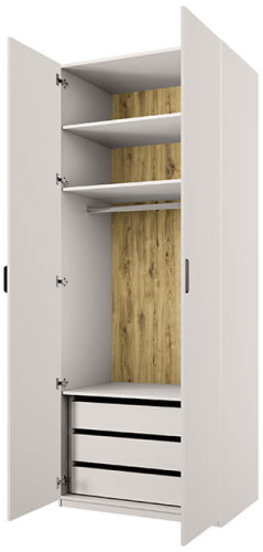 Фото Шкаф 2DG Z Модерн (Modern) (90) двухдверный от производителя Анрэкс в Нижнегорске по цене 30 920 ₽