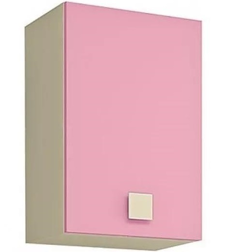 Антресоль-полка Радуга 400 (бежевый-фламинго (Горизонт) )