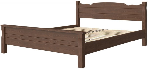 Фото Кровать двуспальная Мюнхен (СМ 140х200) без основания с универсальными царгами от производителя Браво-мебель в Нижнегорске по цене 16 780 ₽