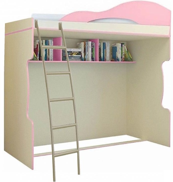 Фото Кровать 2-этаж Радуга (СМ 80х200) от производителя Горизонт в Нижнегорске по цене 16&nbsp;380 ₽
