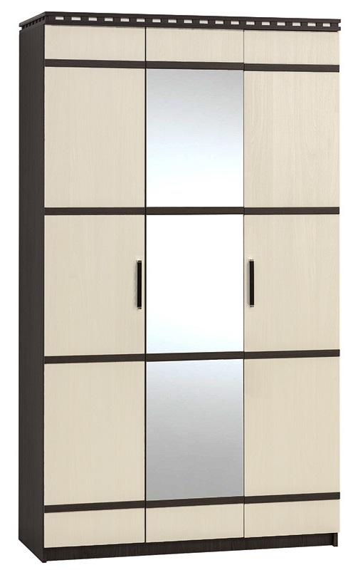 Фото Шкаф Ольга-13 (126) трехдверный  от производителя Фант-мебель в Нижнегорске по цене 18&nbsp;040 ₽