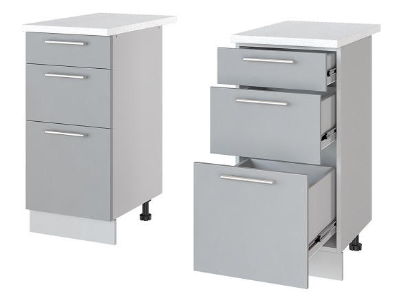 Фото Кухня Бронкс стол-рабочий Н-43 от производителя Леко в Нижнегорске по цене 6&nbsp;490 ₽