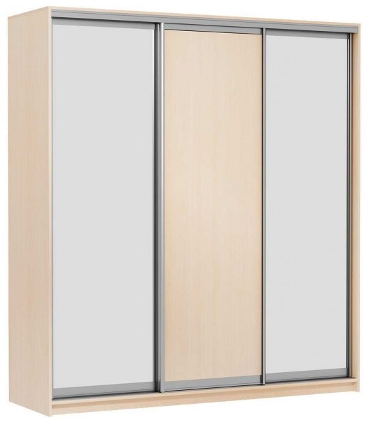 Фото Шкаф-купе Мираж 20 (2,0х0,62 - 3 двери) от производителя Фант-мебель в Нижнегорске по цене 33 450 ₽