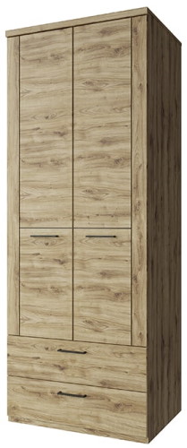 Фото Шкаф 2DG2S Дорсет (Doorset) (80) двухдверный от производителя Анрэкс в Нижнегорске по цене 25 870 ₽