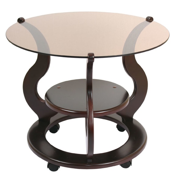 Фото Стол журнальный Варьете-3.1 от производителя Мебель из стекла в Нижнегорске по цене 8 090 ₽