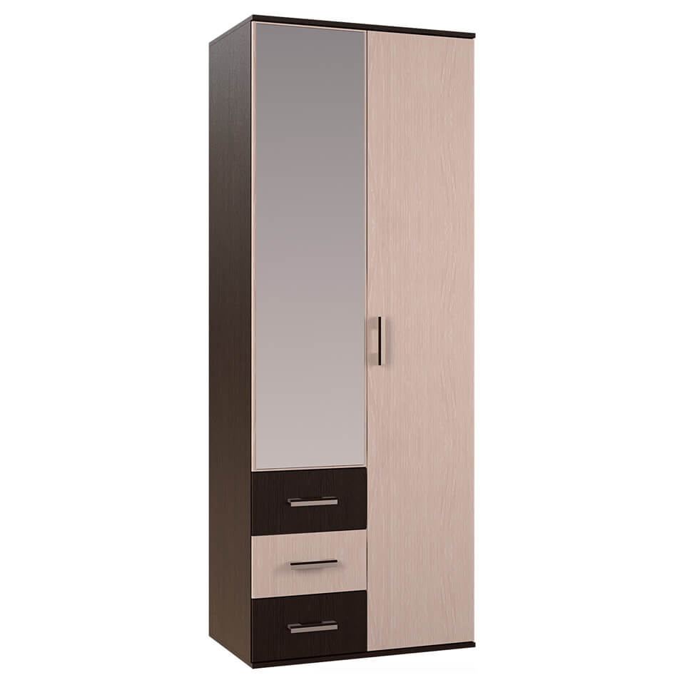 Фото Шкаф Белла (80) двухдверный от производителя БТС  в Нижнегорске по цене 9&nbsp;220 ₽