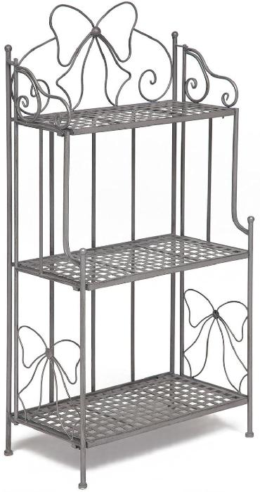 Этажерка кованая 002  (серый (Tetchair) )