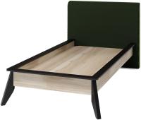 Фото krovati-s-myagkoy-spinkoy кровать односпальная нео (см 90х200) с основанием производитель Регина