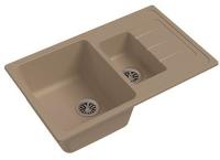 Мойка Ewigstein antik 60KF (ГР 860х510хh200) (шир.ящ.min 600) (Цвет мойки черный) в Нижнегорске от производителя в интернет магазине Планета Комфорта Мойка Ewigstein antik 60KF (ГР 860х510хh200) (шир.ящ.min 600) (Цвет мойки черный) в Нижнегорске от производителя