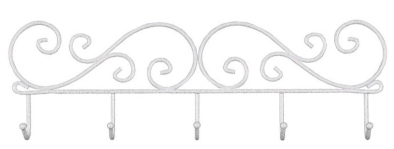 Фото Вешалка настенная Кружева 5 от производителя Завод металлических изделий в Нижнегорске по цене 300 ₽