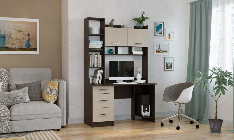 Фото Стол компьютерный ПКС-5 от производителя ПАМИР в Нижнегорске по цене 10&nbsp;010 ₽