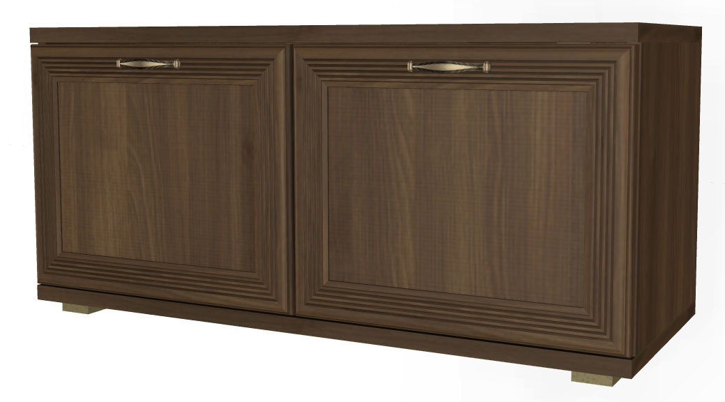 Фото Тумба под ТВ Карина ТБ-1051 от производителя Лером в Нижнегорске по цене 7&nbsp;840 ₽