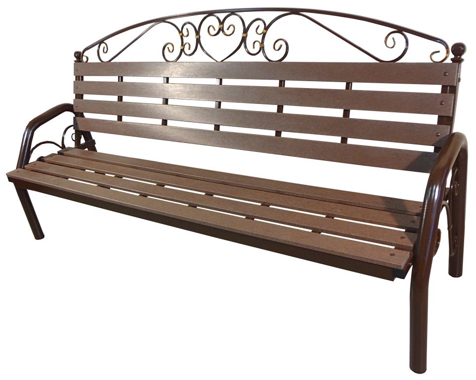 Фото Скамья Геркулес (2070х570хh880) от производителя Металл-Конструкция в Нижнегорске по цене 15 270 ₽