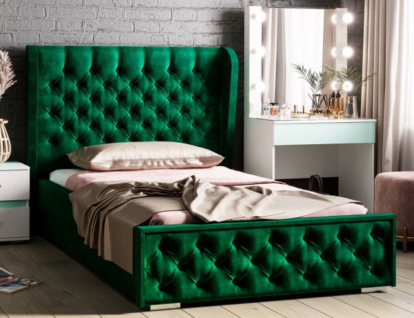 Фото Кровать односпальная Франческа (СМ 120х200) без основания от производителя Мебелони в Нижнегорске по цене 26&nbsp;570 ₽