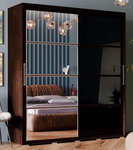 Фото Шкаф-купе Крафт-6 (2 двери) от производителя Мебелони в Нижнегорске по цене 27&nbsp;990 ₽