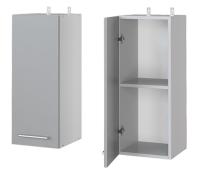 Кухня Монс шкаф навесной А-930 (белый, графит,(Леко)) в Нижнегорске от производителя 