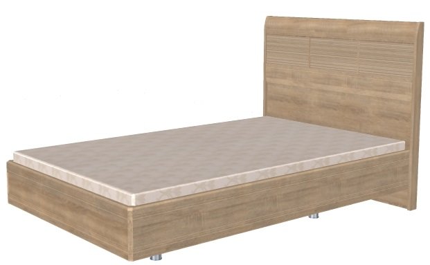 Фото Кровать односпальная Мелисса КР-2801 (СМ 120х200) с ламельным основанием от производителя Лером в Нижнегорске по цене 30&nbsp;480 ₽