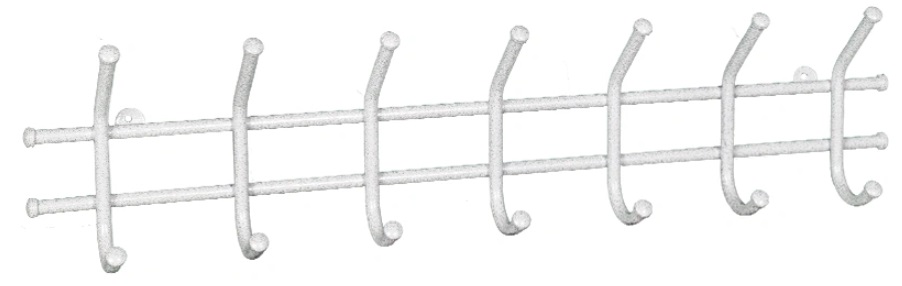 Фото Вешалка настенная Норма 7 от производителя Завод металлических изделий в Нижнегорске по цене 480 ₽