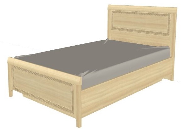 Фото Кровать двуспальная Карина КР-1022 (СМ 140х200) с подъемным механизмом от производителя Лером в Нижнегорске по цене 46 020 ₽