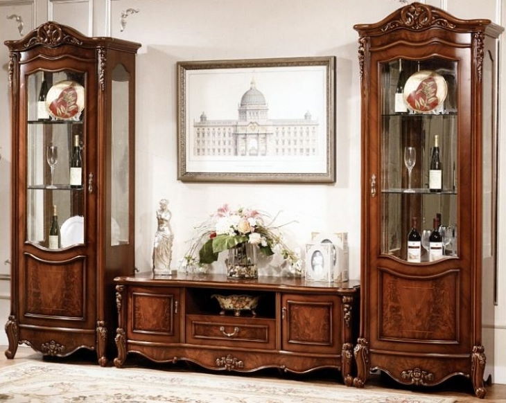 Фото Шкаф-витрина Аллегро 3 от производителя Слониммебель в Нижнегорске по цене 41&nbsp;950 ₽