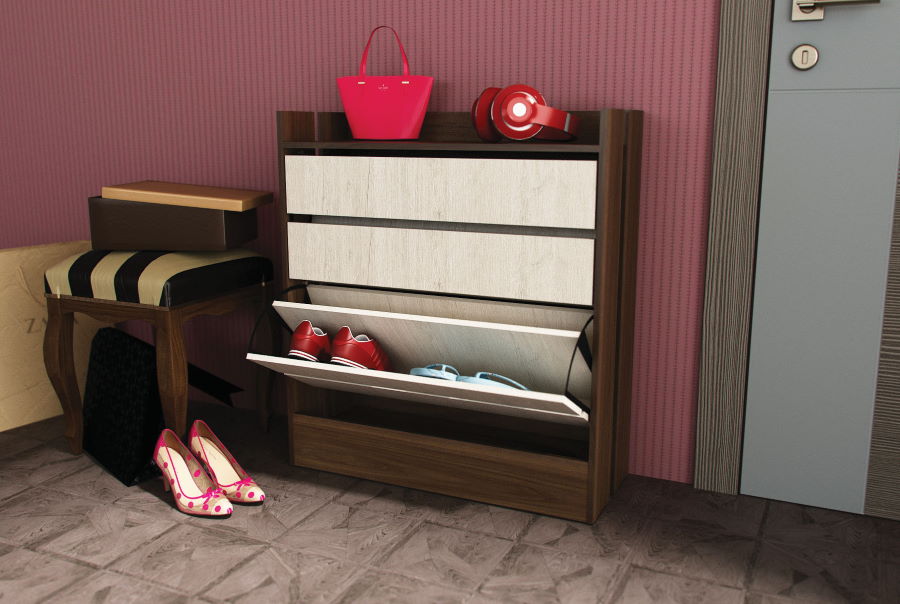Фото Тумба для обуви обувница ТУ-7  от производителя Комфортная мебель в Нижнегорске по цене 4 200 ₽