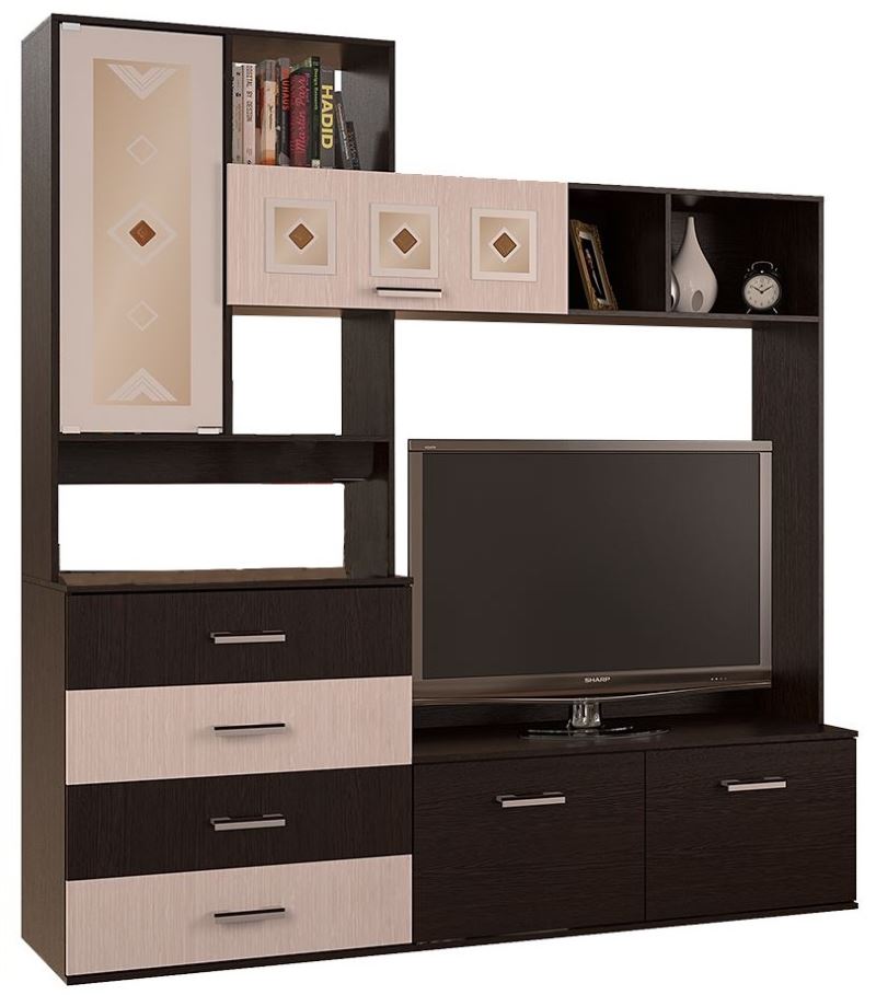 Фото Гостиная Белла центральная секция  от производителя БТС  в Нижнегорске по цене 14&nbsp;930 ₽