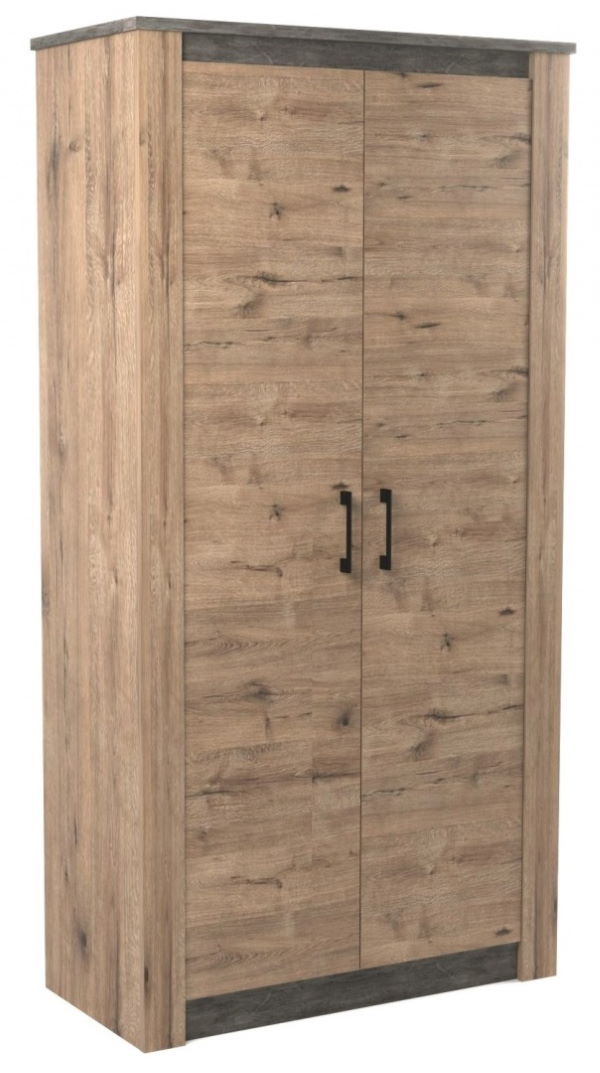 Фото Шкаф Денвер 2300 (112) двухдверный от производителя СБК в Нижнегорске по цене 26&nbsp;780 ₽