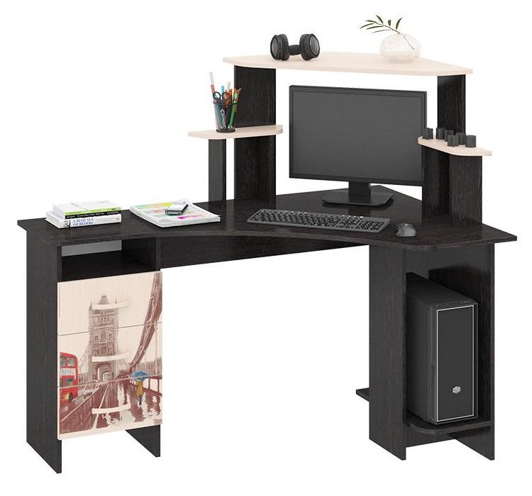 Фото Стол компьютерный Бумеранг-3Н(М) (П) от производителя ТриЯ в Нижнегорске по цене 15 410 ₽