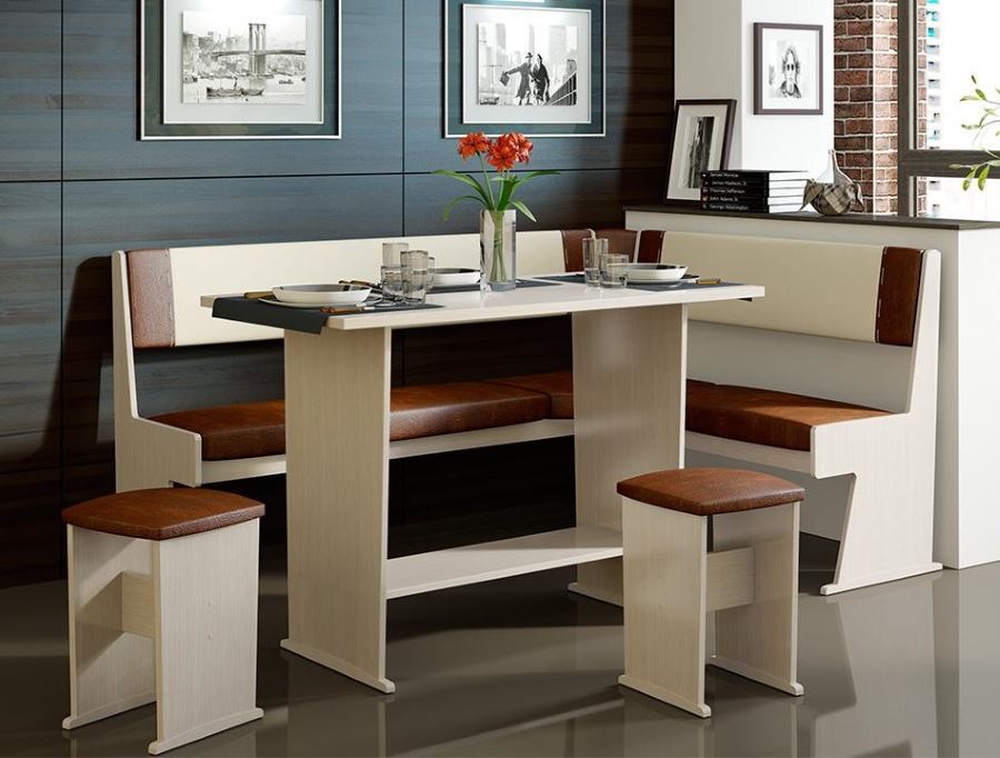 Фото Кухонный уголок-комплект Амиго  от производителя ТриЯ в Нижнегорске по цене 13 600 ₽