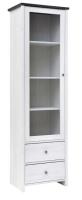 Фото  шкаф-витрина порто reg1w2s производитель Black Red White (БРВ)