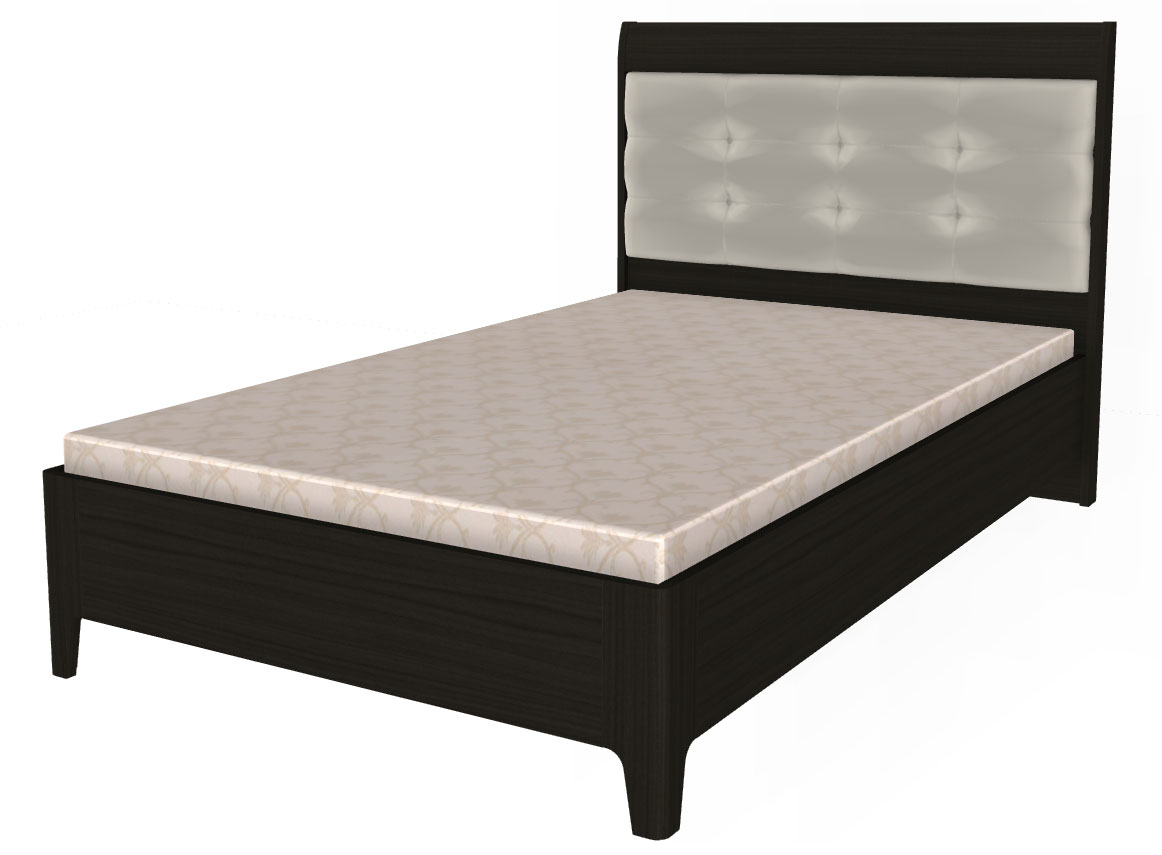 Фото Кровать односпальная Камелия КР-2071 (СМ 120х200) с ламельным основанием от производителя Лером в Нижнегорске по цене 32&nbsp;050 ₽