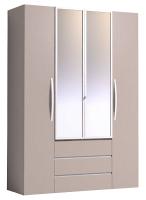 Шкаф Брауни (Brownie)-555 (160) четырехдверный (мокко, мокко-белый,(Глазов)) в Нижнегорске от производителя 