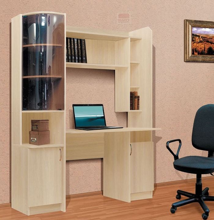 Фото Стол компьютерный Омега-1  от производителя Фант-мебель в Нижнегорске по цене 10 140 ₽