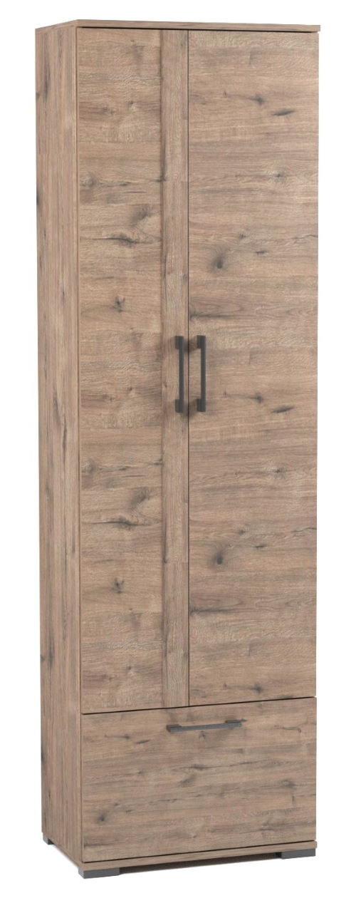 Фото Шкаф для одежды Денвер Д-2 (60) двухдверный от производителя СБК в Нижнегорске по цене 14&nbsp;900 ₽