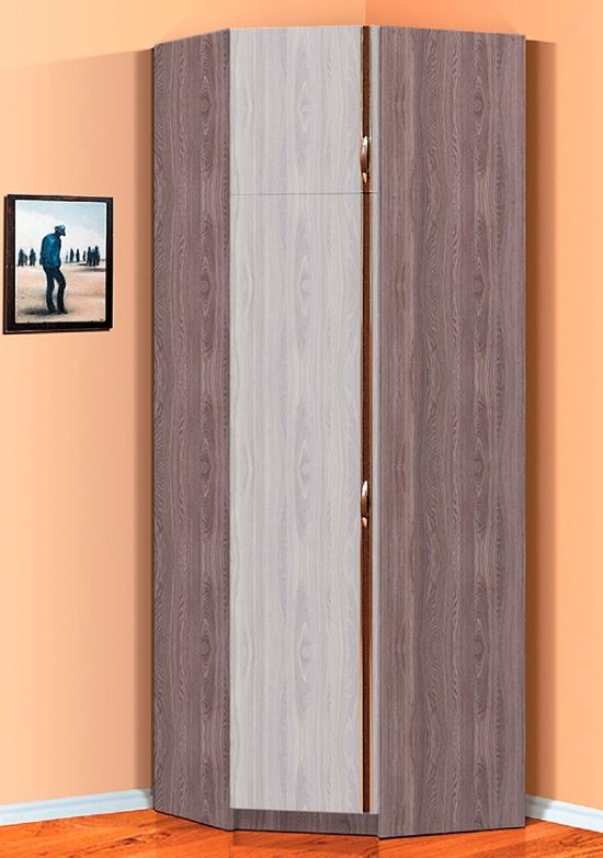 Фото Шкаф Флагман-5 (78) угловой  от производителя Фант-мебель в Нижнегорске по цене 10&nbsp;510 ₽