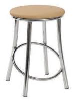 Табурет Сфера хром ( Обивка стула:кожзам , хром, в ассортименте (Мир стульев) ) в Нижнегорске от производителя в интернет магазине Планета Комфорта Табурет Сфера хром ( Обивка стула:кожзам , хром, в ассортименте (Мир стульев) ) в Нижнегорске от производителя