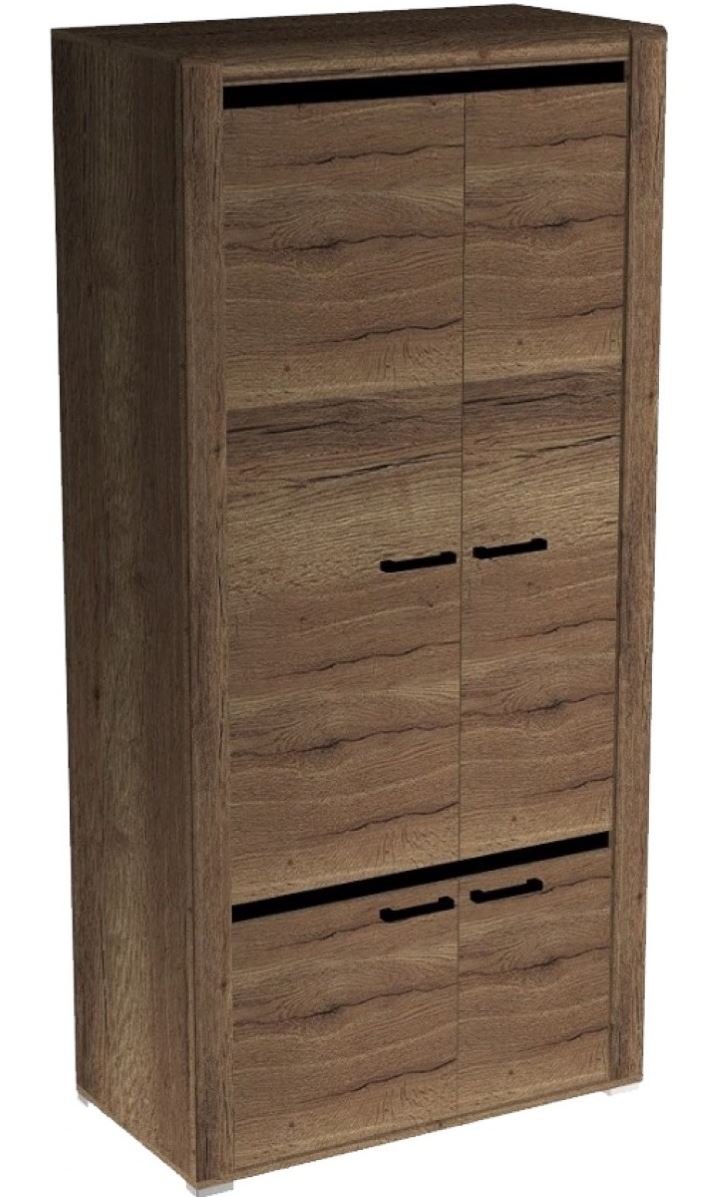 Фото Шкаф Бруна Б-1 (100) двухдверный от производителя СБК в Нижнегорске по цене 15&nbsp;810 ₽