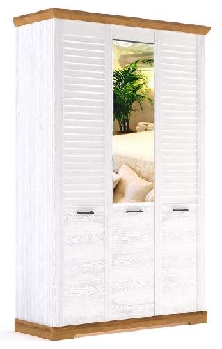 Шкаф 3-х дверный СБК Кантри (сосна)