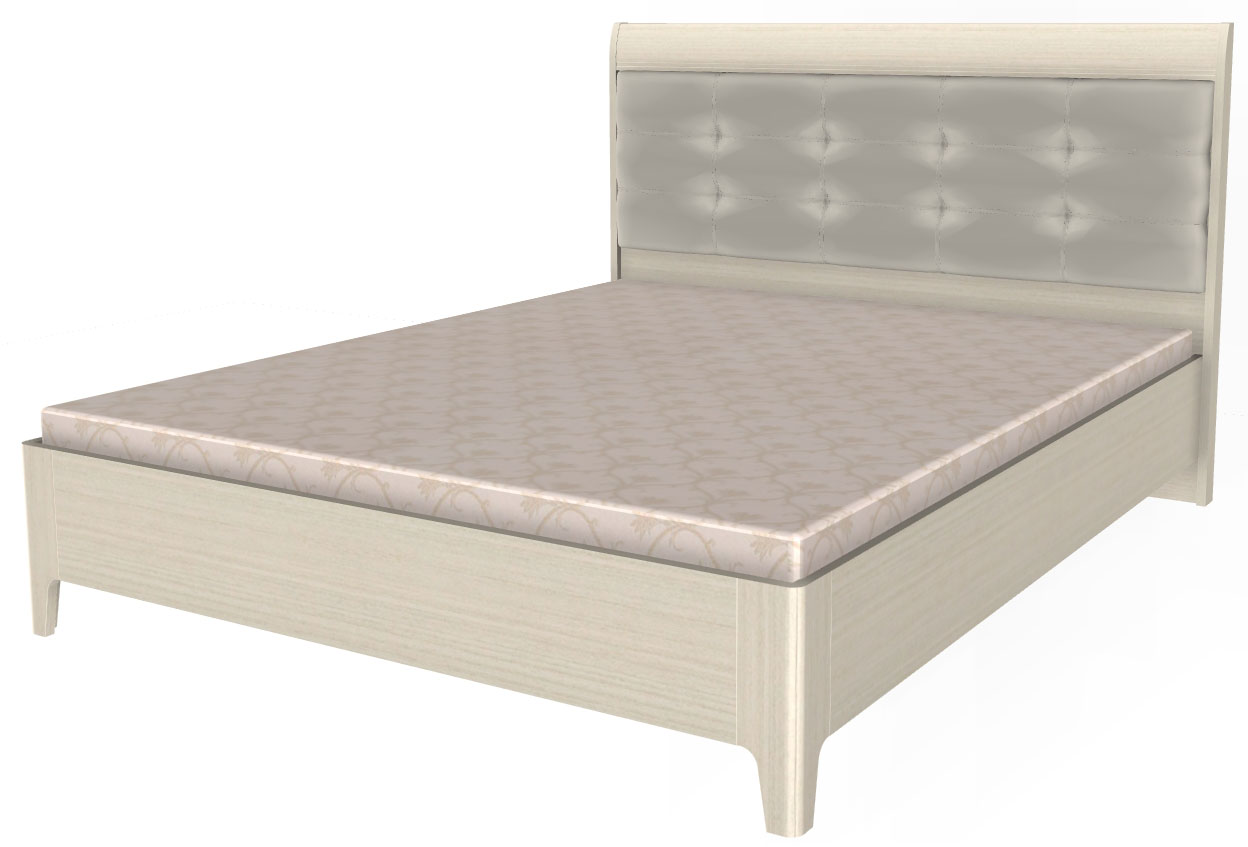 Фото Кровать двуспальная Камелия КР-2073 (СМ 160х200) с ламельным основанием от производителя Лером в Нижнегорске по цене 35&nbsp;510 ₽