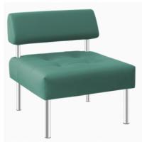 Кресло Офис (Office) без подлокотников (экокожа-ecо (Новый стиль) ) в Нижнегорске от производителя 